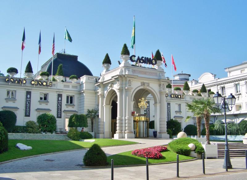 Palais du Casino dit du Grand Cercle, ancien Palais de Savoie, Aix-les-Bains