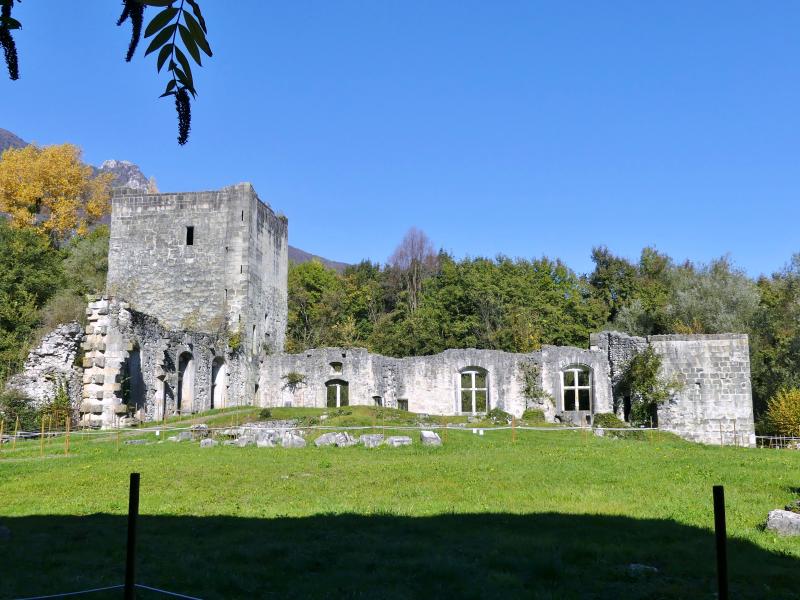Château de Thomas de Savoie (ruines), Le Bourget-du-Lac