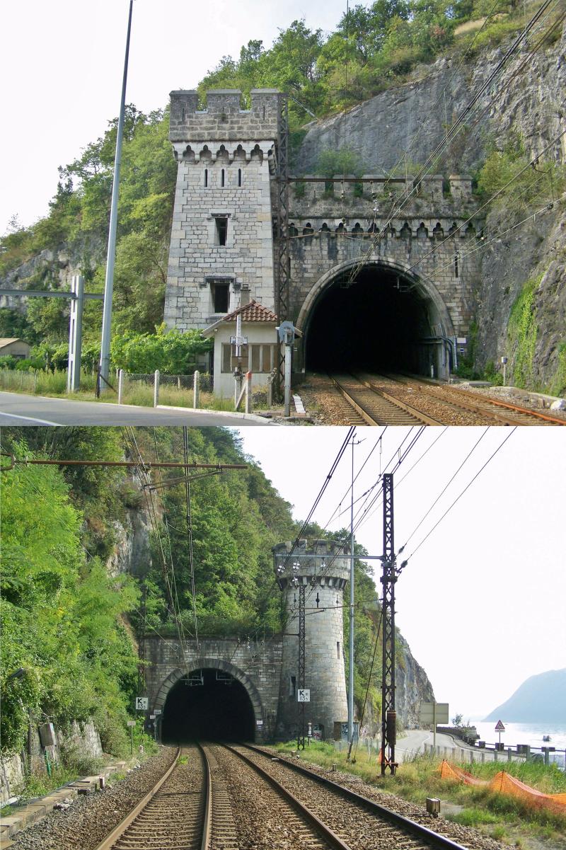 Tunnel de Brison, Brison-Saint-Innocent