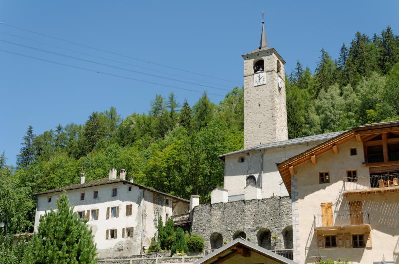 Eglise et son cimetière, Peisey-Nancroix