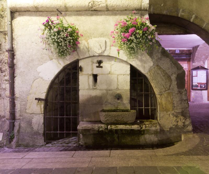 Fontaine Quiberet, Annecy