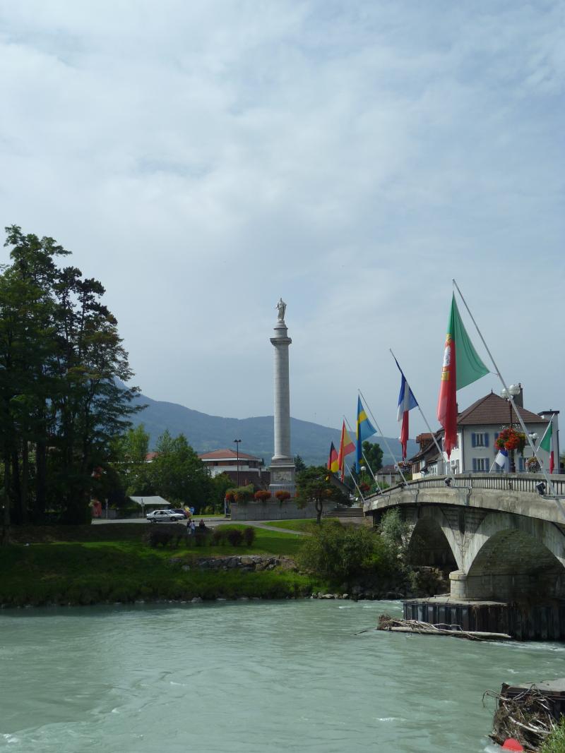 Colonne de Charles Félix, Bonneville