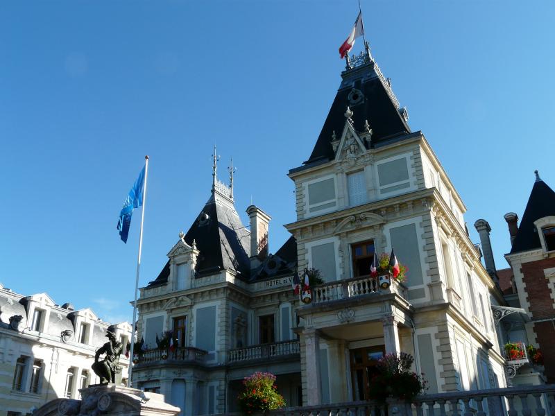 Hôtel de ville (ancien hôtel de la famille Lumière), Évian-les-Bains