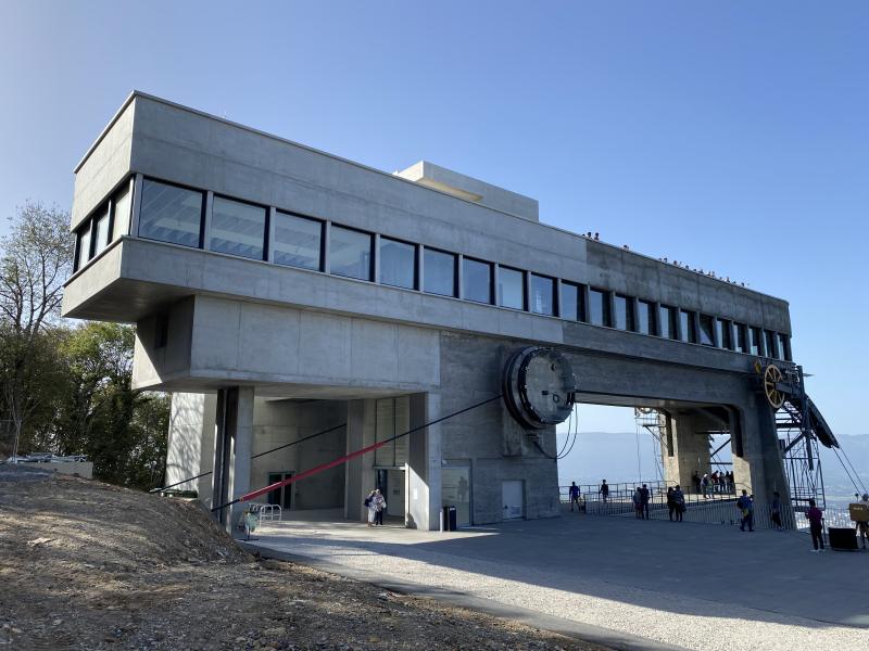 gare haute du téléphérique du Salève, Monnetier-Mornex