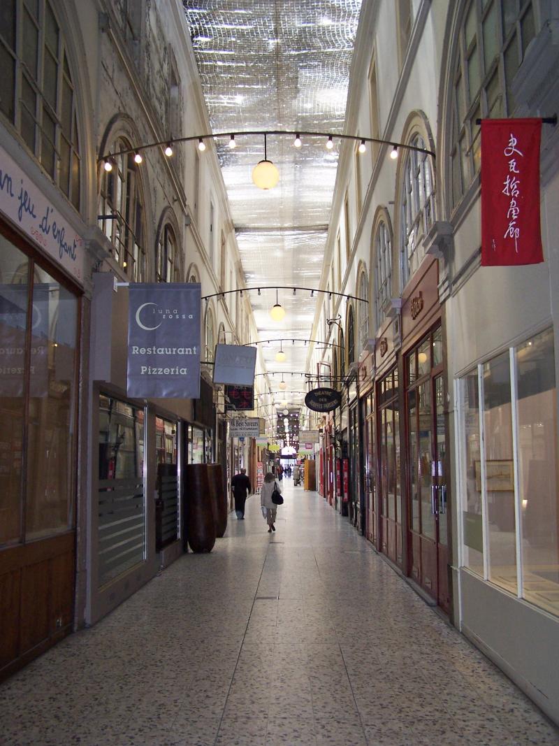 Passage Choiseul et passage Sainte-Anne, Paris 2e