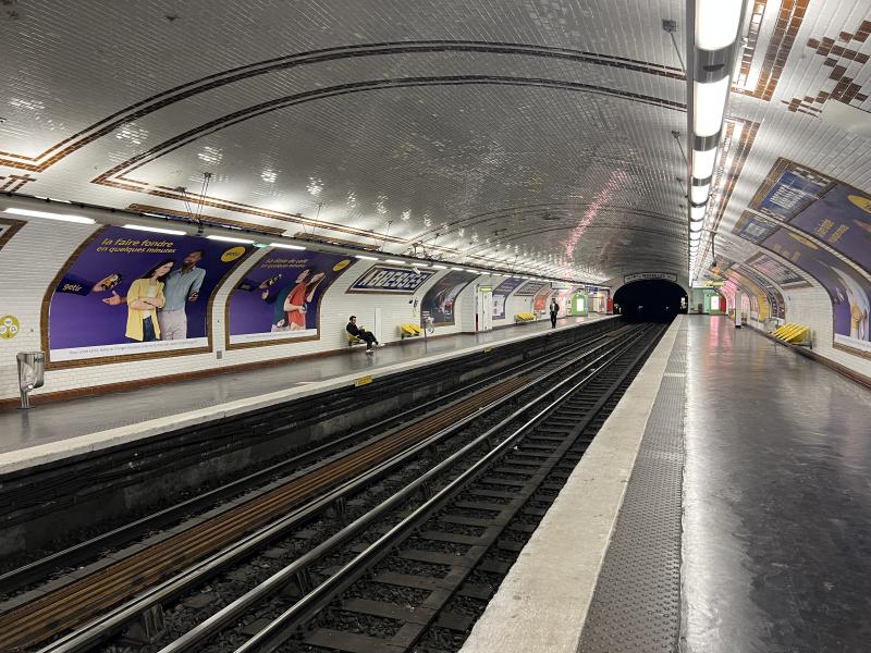 Métropolitain, station Abbesses, Paris 18e