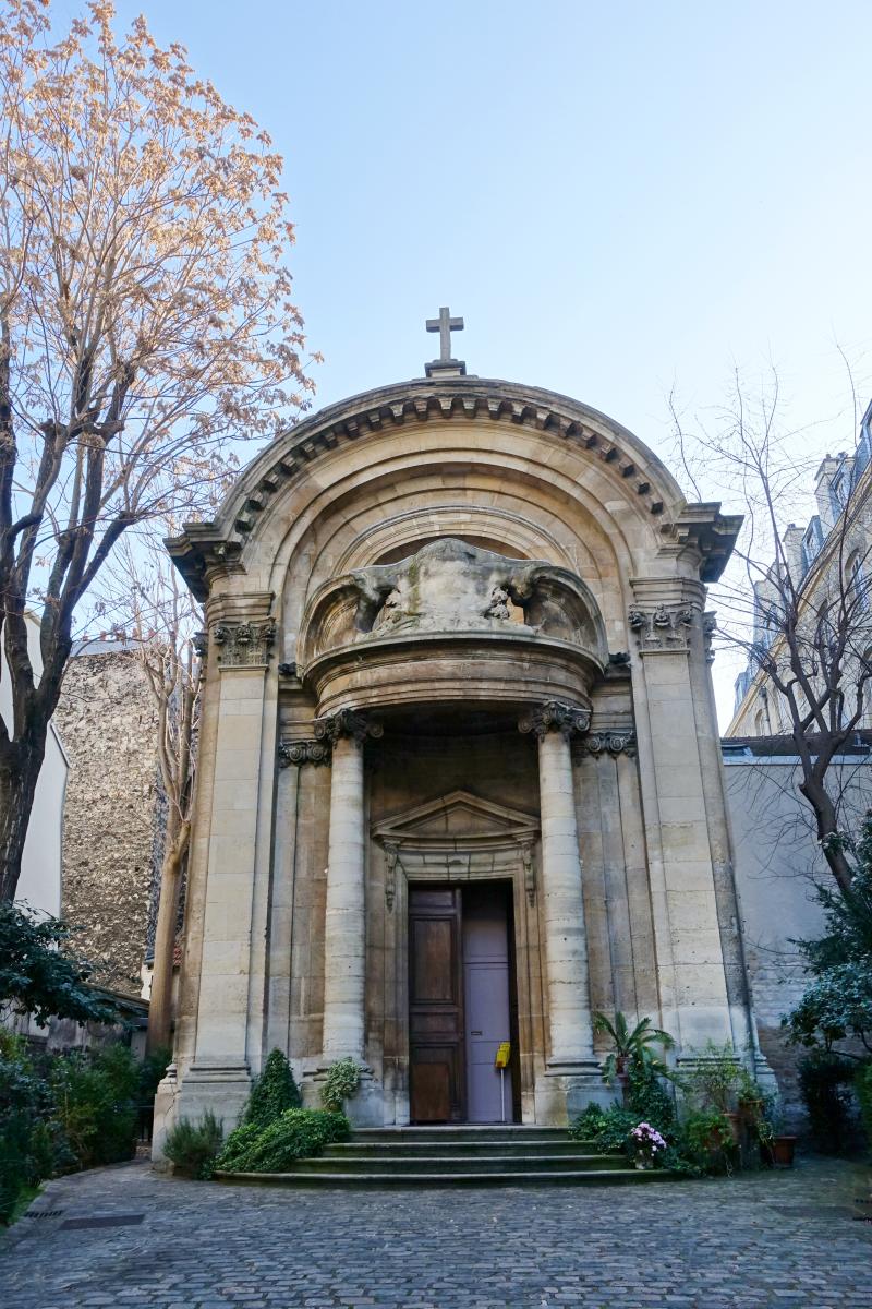 Ancien Collège des Irlandais ou Collège des Lombards, Eglise Saint-Ephrem, Paris 5e