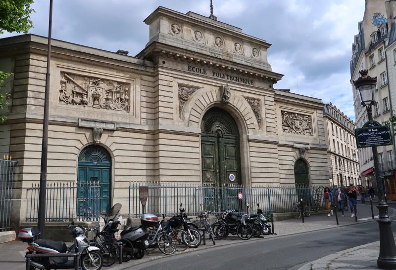 Ecole polytechnique (ancienne) (Voir aussi : Enceinte de Philippe-Auguste), Paris 5e