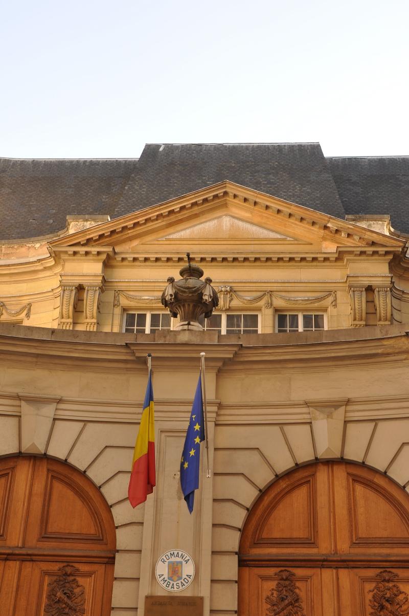 Ancien hôtel de Béarn, actuellement ambassade de Roumanie, Paris 7e