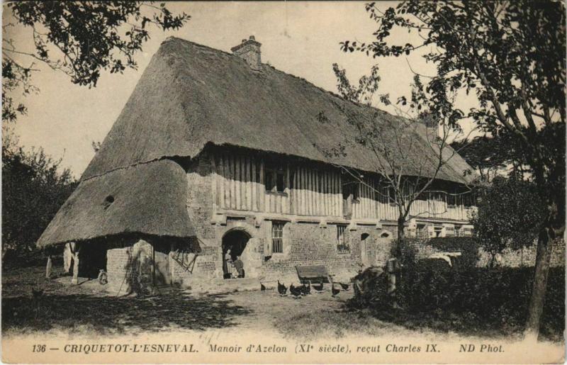 Manoir d'Alezonde ou Azelonde, Criquetot-l'Esneval