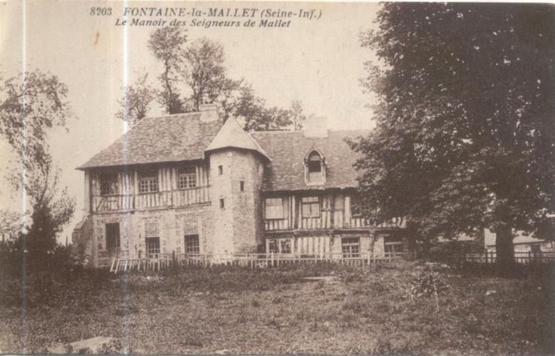 Manoir, Fontaine-la-Mallet