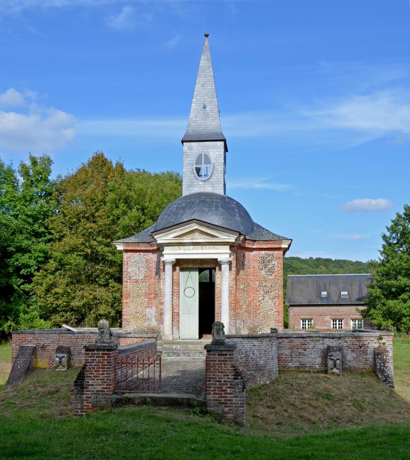 Chapelle funéraire Saint-Laurian, Saint-Denis-le-Thiboult