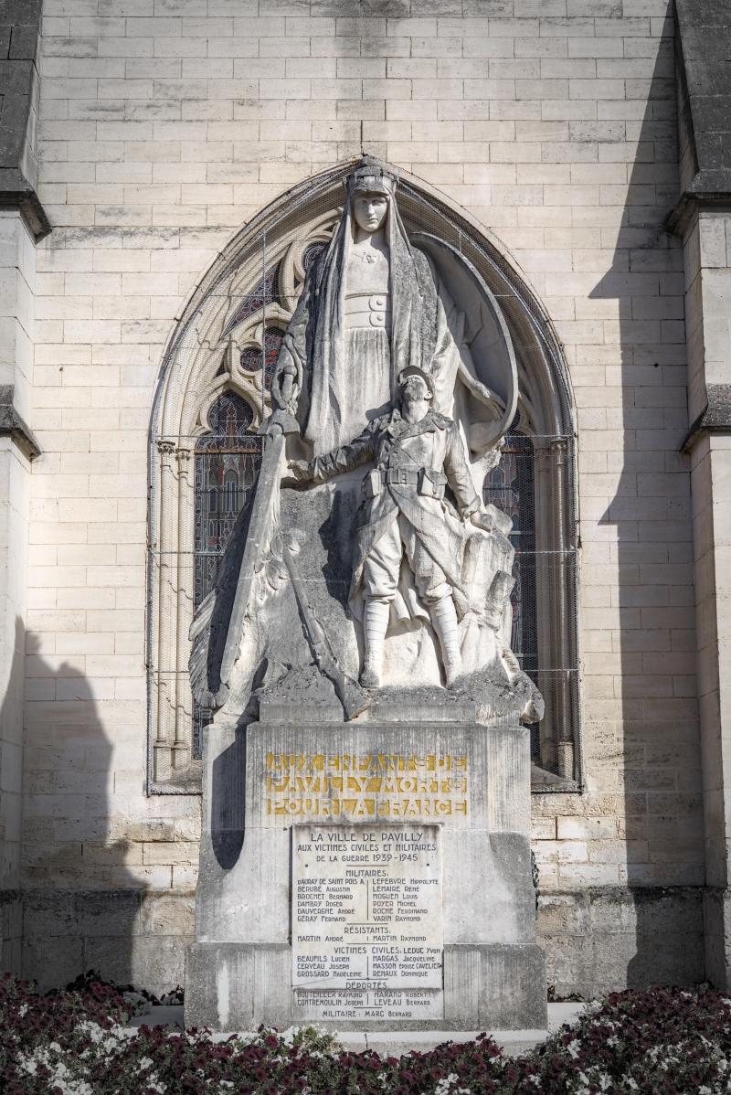 Monument aux morts de la guerre 1914-1918, Pavilly