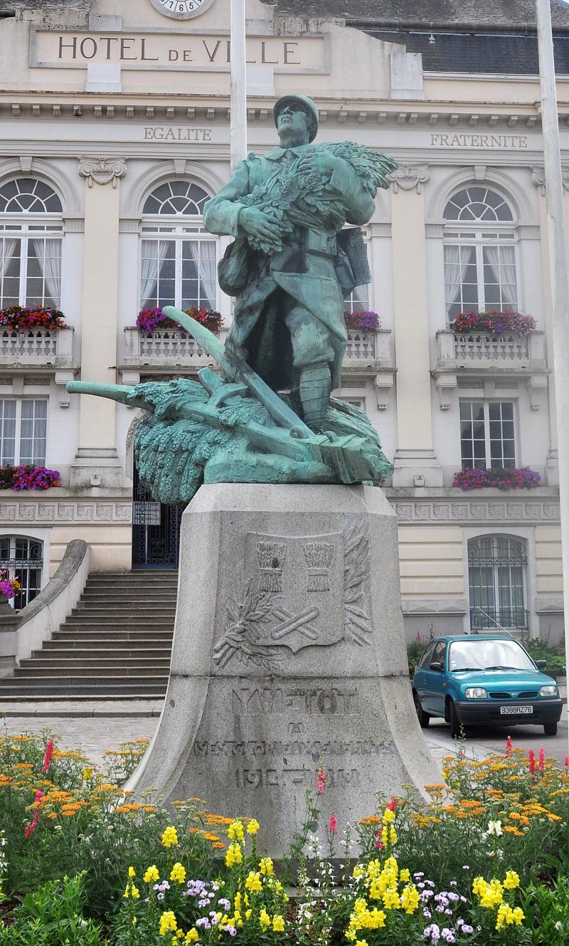 Monument aux morts de la guerre 1914-1918, Yvetot