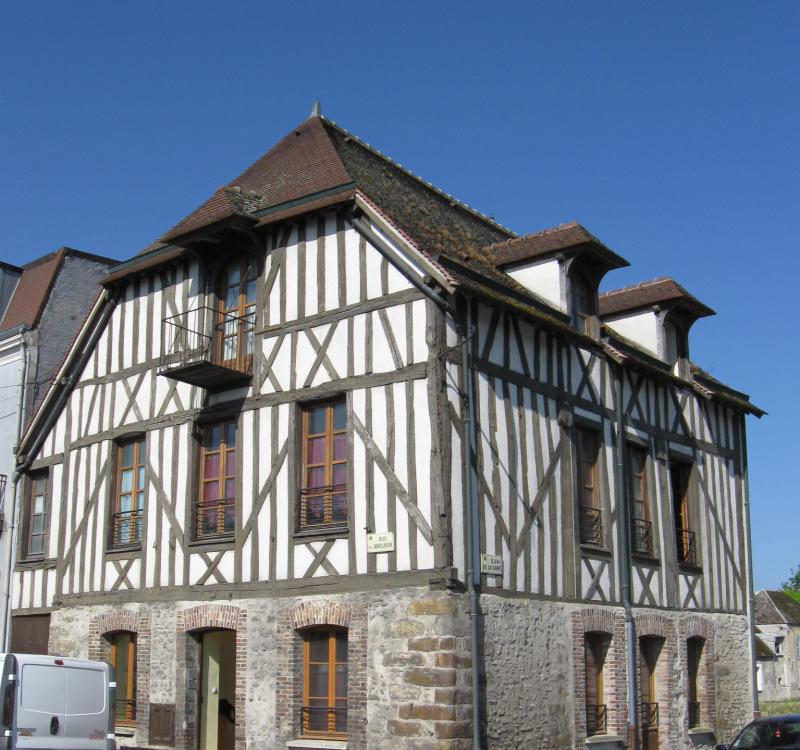 Maison à pans de bois