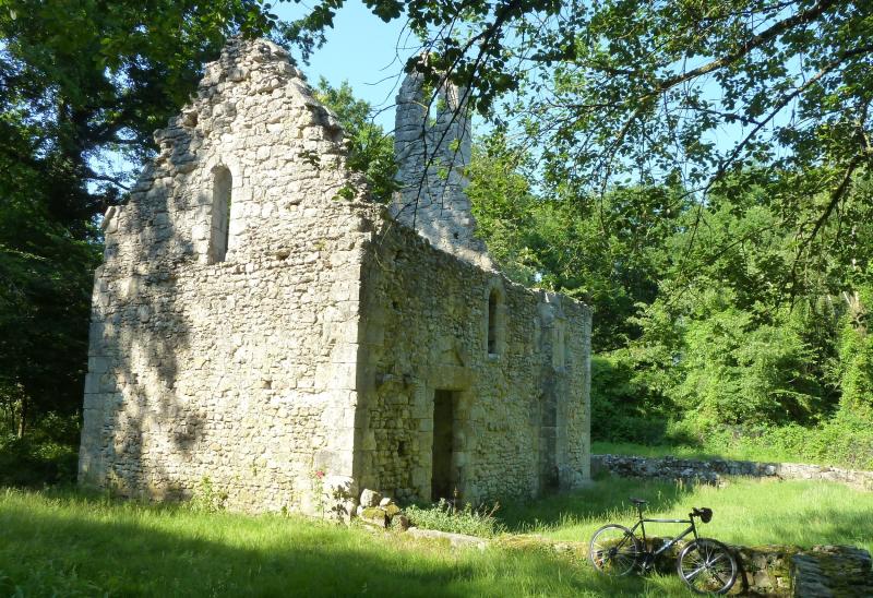 Ermitage de Fourche (restes), Le Vaudoué