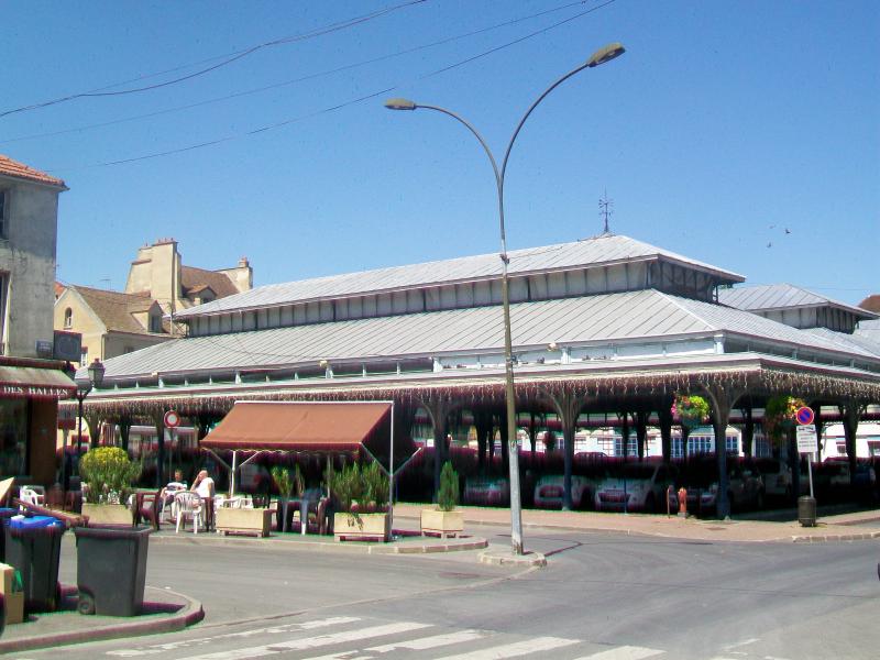 Halle du marché, Meaux
