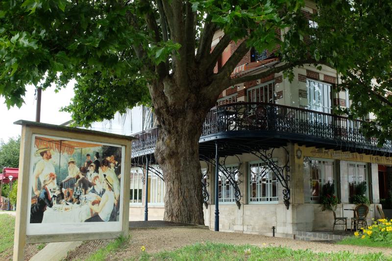 Restaurant Fournaise, dans l'île des Impressionnistes (ancienne île du Chiard), Chatou