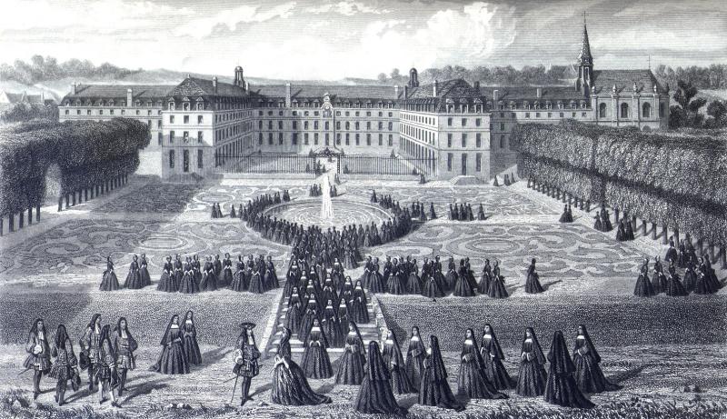 Ecole spéciale militaire (ancienne maison royale de Saint-Louis).
