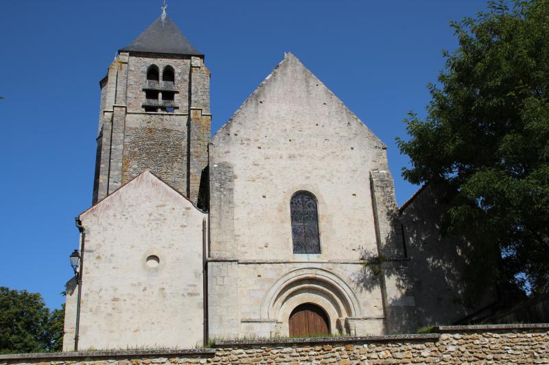 Eglise et prieuré, Saint-Martin-de-Bréthencourt