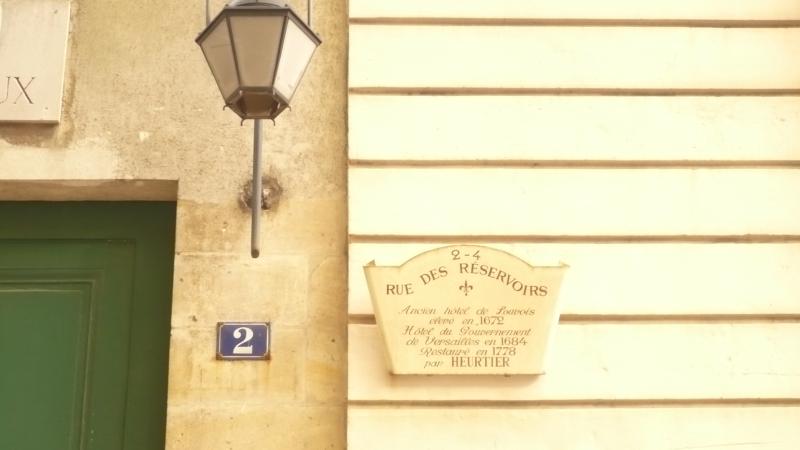 Hôtel du Gouvernement, dit Hôtel R, actuellement Chefferie du Génie, Versailles