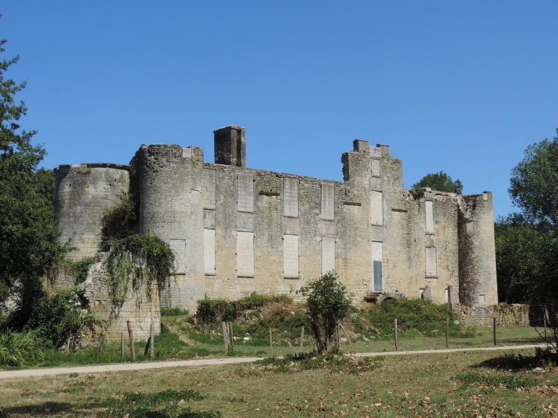 Ruines du château de Mursay, Échiré