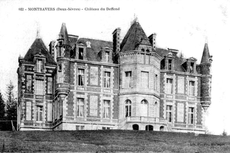 Château du Deffend, Montravers