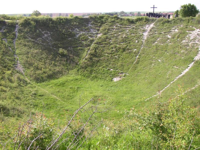 Entonnoir de mines de La Boisselle, Ovillers-la-Boisselle