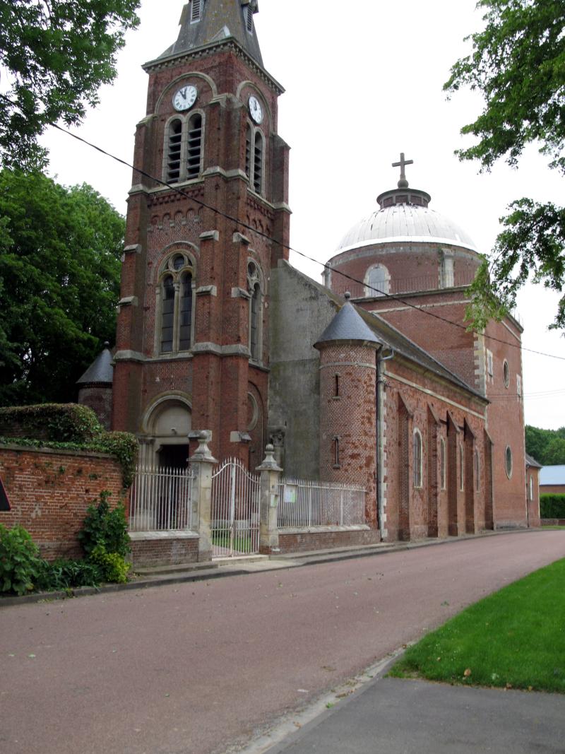 Eglise Saint-Agnan, Grivesnes