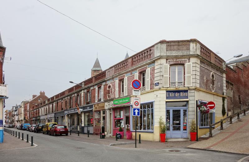 Magasins de la rue Jules-Barni, Mers-les-Bains
