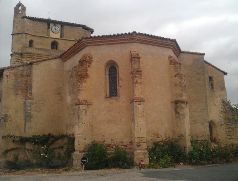 Église Saint-Etienne, Belcastel