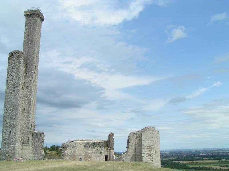 Ruines du château, Castelnau-de-Lévis
