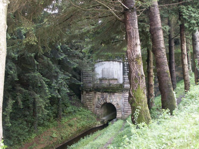 Canal du Midi : tunnel des Cammazes, Les Cammazes