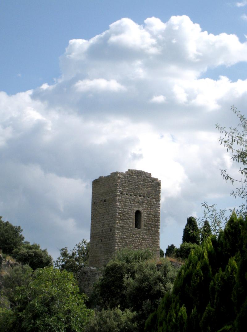 Tour sarrasine (ruines), Châteaudouble