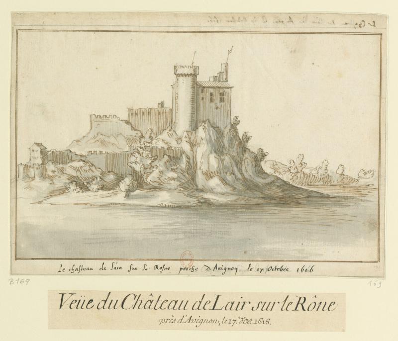 Château de l'Hers ou de l'Airs (ruines), Châteauneuf-du-Pape