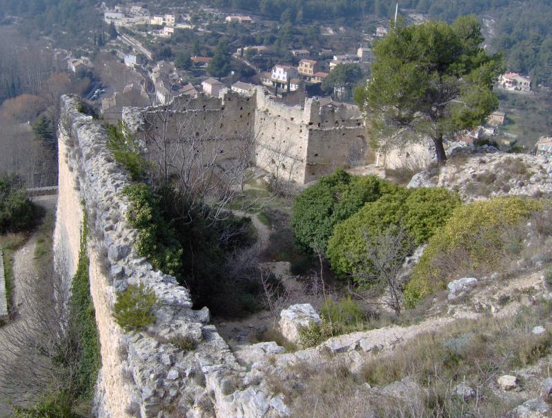 Château (ruines du), Fontaine-de-Vaucluse