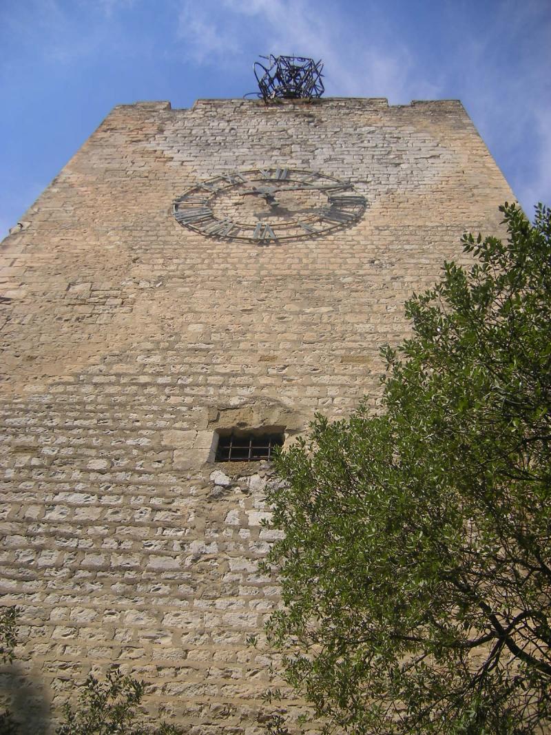 Tour de l'Horloge, dit aussi ancien château des comtes de Toulouse, Pernes-les-Fontaines