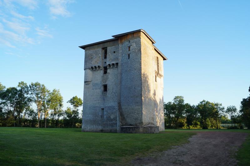 Donjon de Moricq, Angles