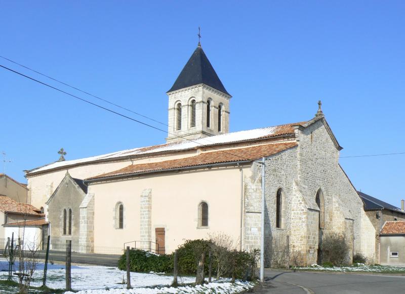 Eglise Saint-Gervais Saint-Protais, Champagné-Saint-Hilaire