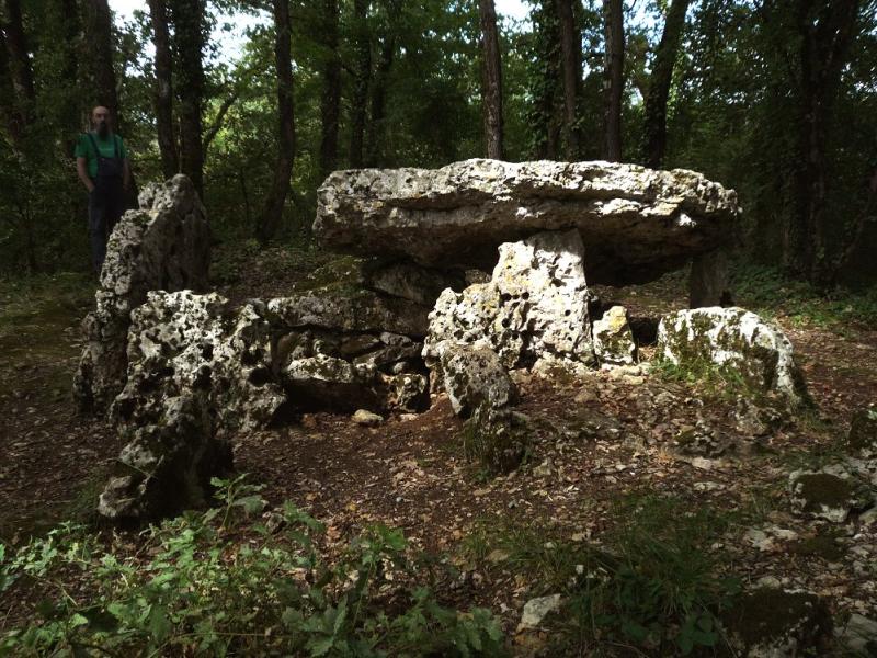 Dolmen d'Arlait B, Château-Larcher