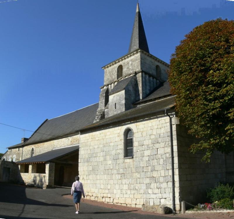 Église Saint-Saturnin, Chouppes