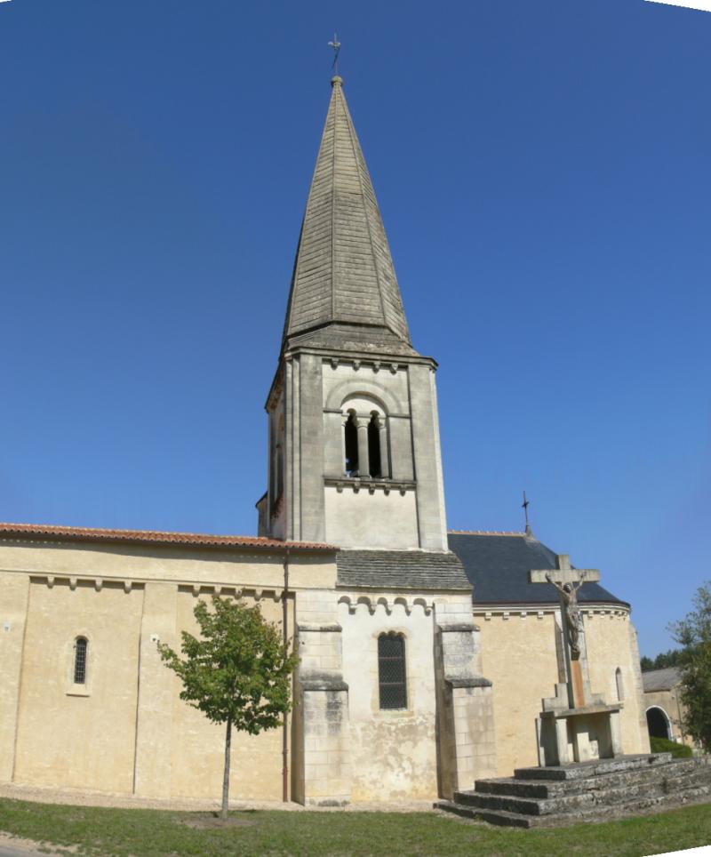Eglise Saint-Hilaire, Mazeuil