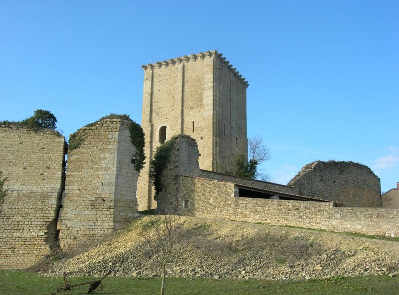 Château et église Notre-Dame, Moncontour