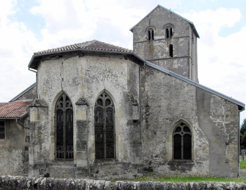 Eglise Saint-Georges et son cimetière, Bouzemont