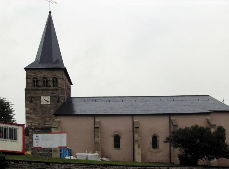 Eglise Saint-Rémi, autrefois église Saint-Hilaire, Remoncourt