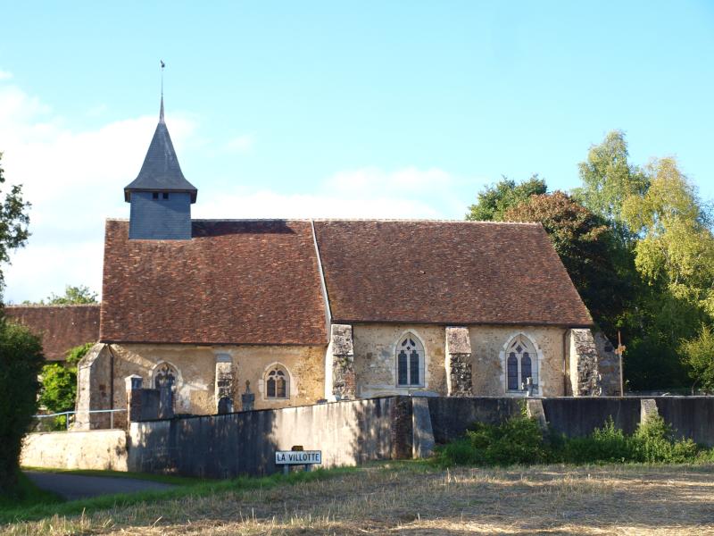 Ancienne église Saint-Loup à la Villotte, Villiers-Saint-Benoît