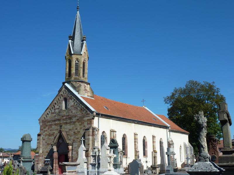 Eglise de Brasse (ancienne) , actuellement chapelle du cimetière