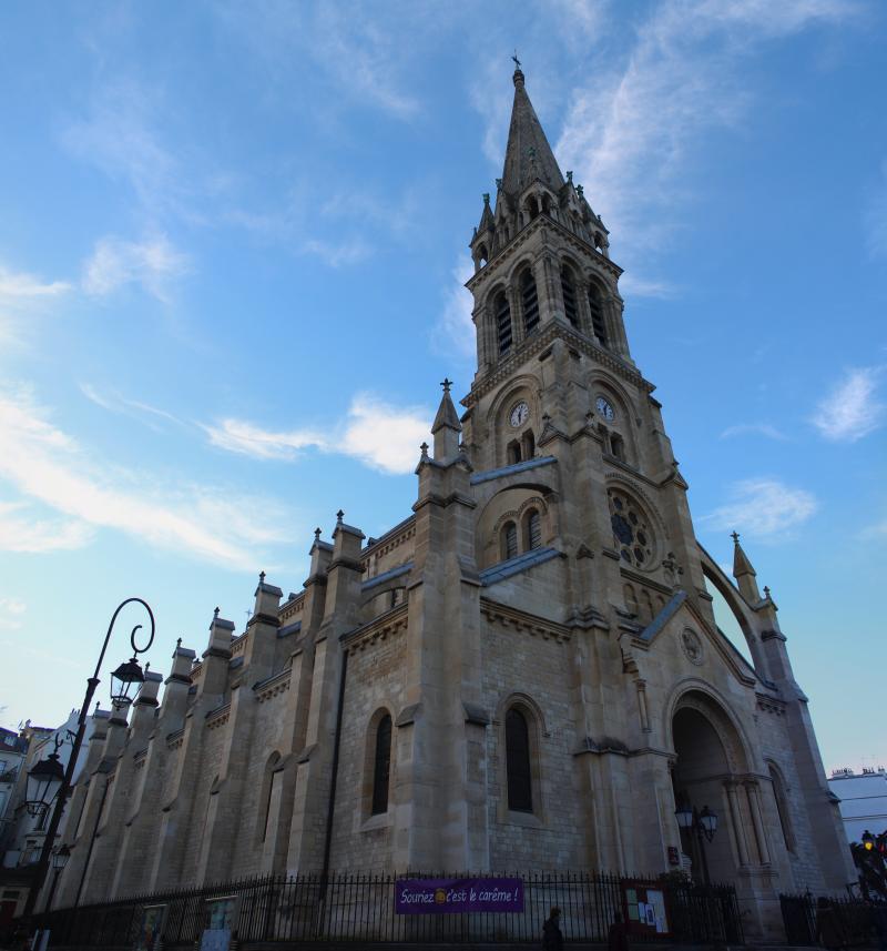Eglise du Centre ou Saint-Clodoald, Saint-Cloud