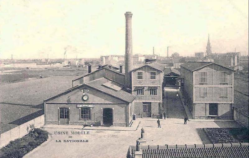 Ancienne manufacture d'allumettes, actuellement siège de la Documentation française, Aubervilliers