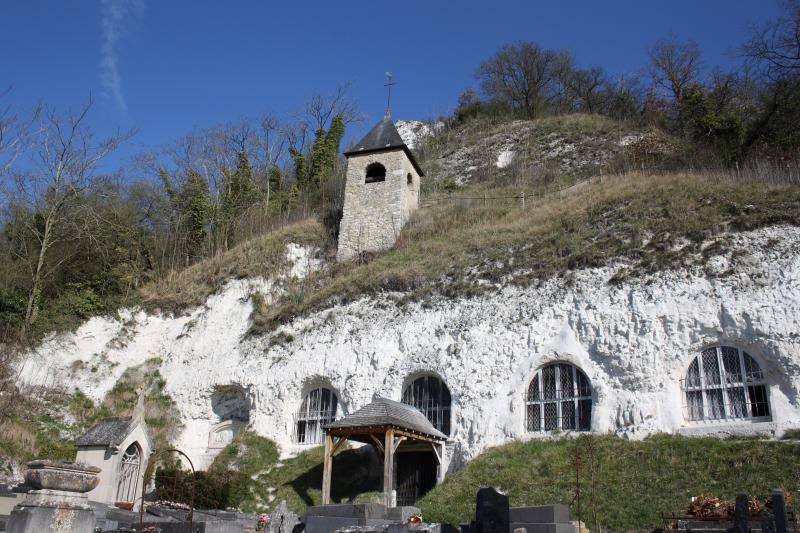 Eglise troglodytique de l'Annonciation, Haute-Isle